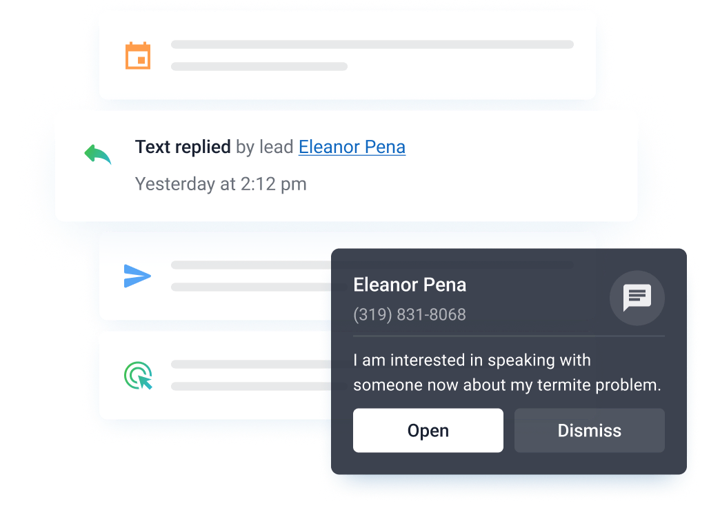 Book and Reschedule Appointments with SMS Messages