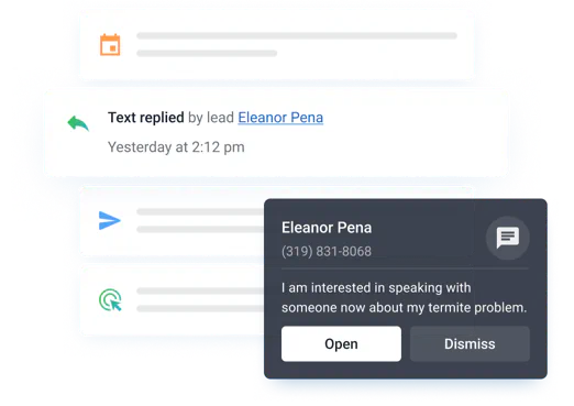 Book and Reschedule Appointments with SMS Messages