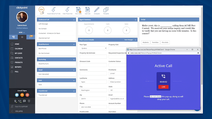 Pest Control Lead Management Software Demo | SalesExec
