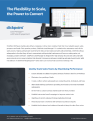 ClickPoint Lead Management Brochure